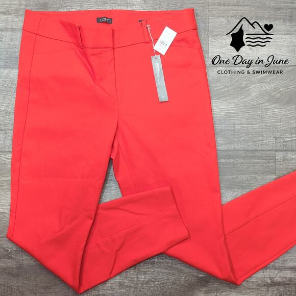 Loft Marisa Skinny Pants Size 10 - Picture 1 of 6